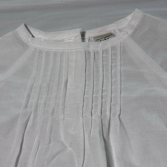 Oshkosh baby B’gosh Long Sleeve Floral Eyelet Top Blouse 3 Months BOHO White NWT - Picture 7 of 11